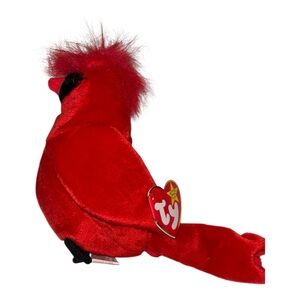 Ty Vibrant Red Cardinal Plush